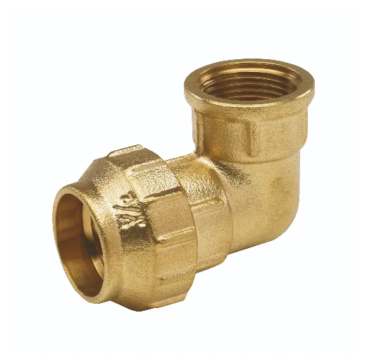 Codo 90<sup>º</sup> mixto rosca hembra latón - 32mm